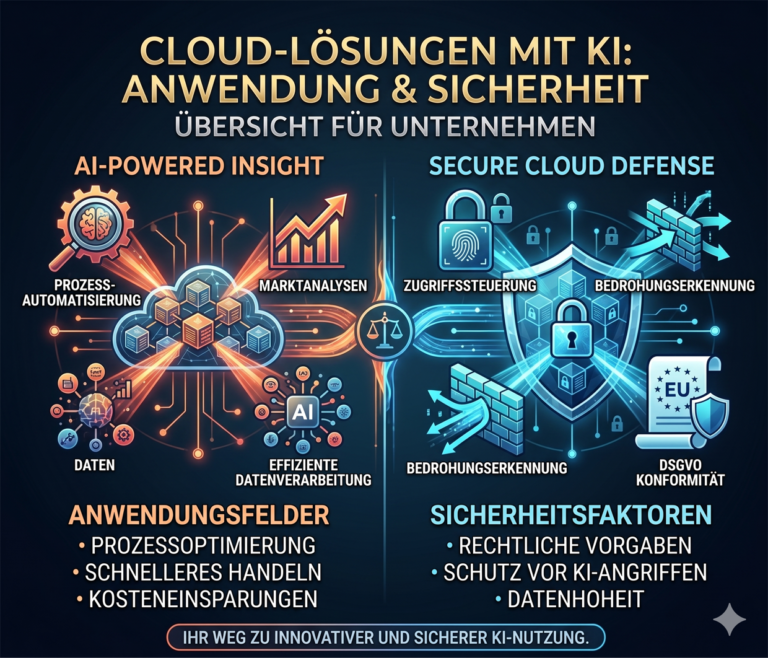 Cloud Lösungen mit KI: Welche gibt es und was ist sicher?